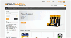 Desktop Screenshot of pilasmasbaratas.com
